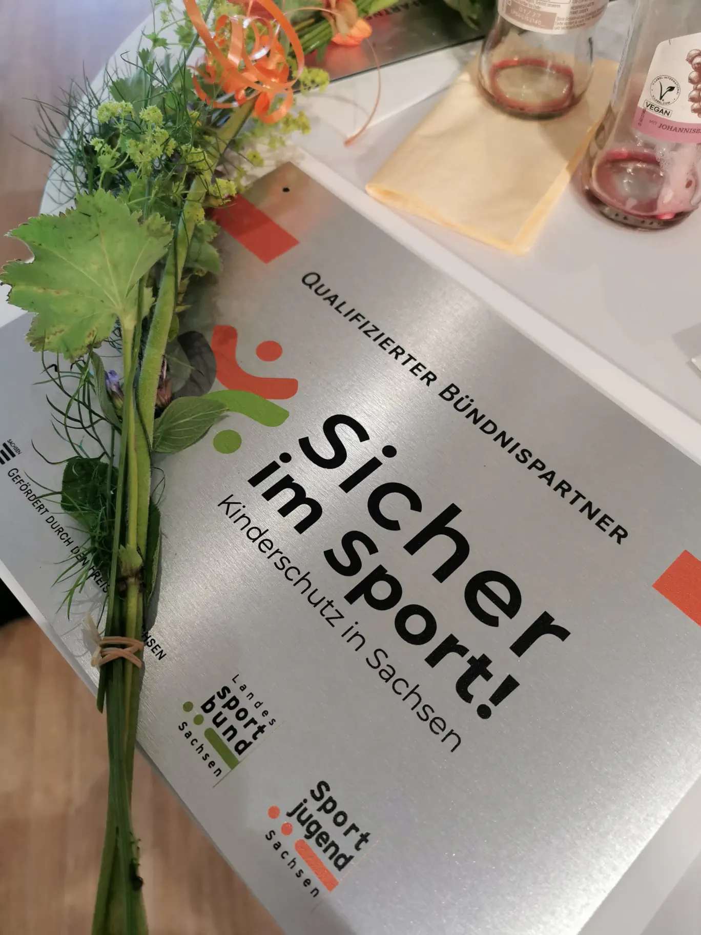 Auszeichnung als Büdnispartner im Kindersport